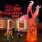 12FT Giant Halloween Inflatables Ghost ,with 3-Color Rotating Flame LEDs